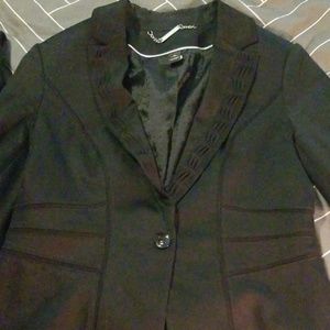 Black Detailed Blazer